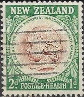 NEW ZEALAND 1955 Health Stamps - 2d.+1d - Children's Health Camps Federation Emblem FU - Gebruikt