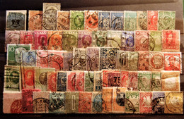 Monde World - Small Batch Of 66 Old Stamps Second Choice Used - Collections (sans Albums)