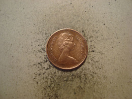 MONNAIE GRANDE BRETAGNE 1/2 NEW PENNY 1975 - 1/2 Penny & 1/2 New Penny