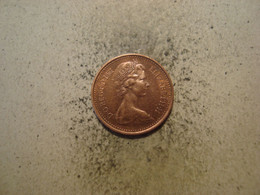 MONNAIE GRANDE BRETAGNE 1/2 NEW PENNY 1977 - 1/2 Penny & 1/2 New Penny