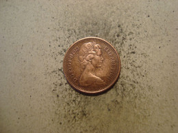 MONNAIE GRANDE BRETAGNE 1/2 NEW PENNY 1973 - 1/2 Penny & 1/2 New Penny