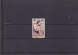 JEUNE FILLE AU COQUILLAGE/OBLITéRé/20 F OCRE,ROUGE, VIOLET/ N°11 YVERT ET TELLIER 1958-60 - Used Stamps