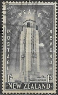 NEW ZEALAND 1946 Peace Issue -1s. National Memorial Campanile FU - Used Stamps