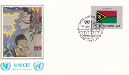United Nations, Vanuatu, 1987 - Enveloppes