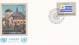 United Nations, Uruguay, 1984 - Enveloppes