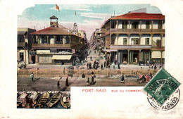 Port Saïd - La Rue Du Commerce - Egypt égypte - Port-Saïd