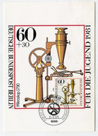 MC 106133 GERMANY/ BERLIN WEST - 1981 - Für Die Jugend - Maximum Cards