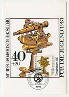 MC 106135 GERMANY/ BERLIN WEST - 1981 - Für Die Jugend - Cartes-Maximum (CM)