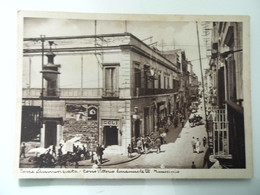 Cartolina "TORRE ANNUNZIATA Corso Vittorio Emanuele III Municipio" Ediz. Sorriento Napoli Anni '30 - Torre Annunziata