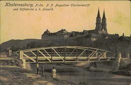 AUSTRIA - KLOSTERNEUBURG N. OE. P. P. AUGUSTINER CHORHERRENSTIFT UND STIFTSKIRCHE Z. H. LEOPOLD - 1916 (15580) - Klosterneuburg