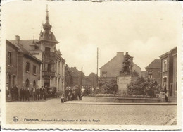 FRAMERIES - Monument Alfred Defuisseaux Et Maison Du Peuple - N'a Pas Circulé - Edition Artistique : L. Dupont, Genly - Frameries