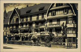 AUSTRIA - LANDECK - HOTEL POST - VERLAG A.G. SCHOLLHORN - RPPC POSTCARD MAILED - 1920s (15588) - Landeck