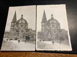 Uccle Carte Photo Et CP Eglise St Job Photographe Gaston Fassotte Cliché Pour Carte Postale - Ukkel - Uccle