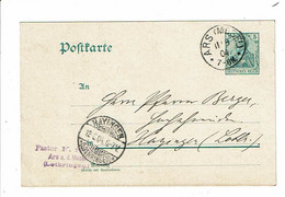 Cpa Postkarte ARS SUR MOSELLE Pastor F. SIHR Ou SEHR1904 - Ars Sur Moselle