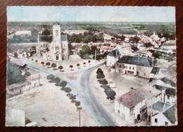 Carte Postale Colorisée - En Avion Au-dessus De Les Lucs-sur-Boulogne - Les Places - Les Lucs Sur Boulogne