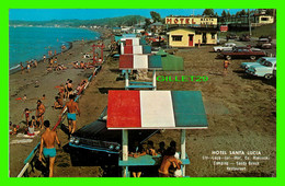 STE LUCE SUR MER, QUÉBEC - MOTEL SANTA LUCIA - ANIMATED WITH PEOPLES - W. SCHERMER - - Rimouski