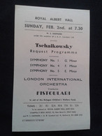 ANATOLE FISTOULARI CONDUCTOR DIRIGENT CONCERT FLYER HANDBILL - Programme