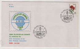 TURKEY,TURKEI,TURQUIE ,IZMIR ,PHILATELIC ASSOCIATION FDC - Storia Postale