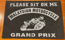 MALAYSIAN MOTORCYCLE GRAND PRIX 1998, SIZE:  37,5 - 26 CM - Motos