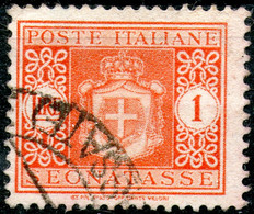 Italy > 1945,1 Lire,used As Scan - Postage Due