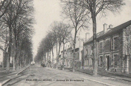 CHALONS-SUR-MARNE. -  Avenue De Strasbourg - Châlons-sur-Marne