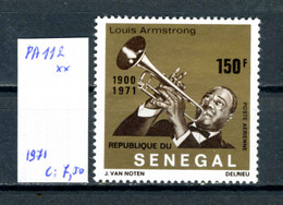 Sénégal   PA N° 112 Xx    Louis Amstrong - Sénégal (1960-...)