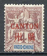 CANTON ⭐ > Yvert N° 3 ⭐ Neuf Ch - MH ⭐ - Unused Stamps