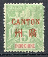 CANTON ⭐ > Yvert N° 5 (coin Défaut) ⭐ Neuf Ch - MH ⭐ - Unused Stamps