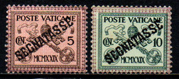 VATICANO - 1931 - CONCILIAZIONE CON SOVRASTAMPA - MNH - Impuestos