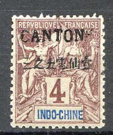 CANTON ⭐ > Yvert N° 19 ⭐ Neuf Ch - MH ⭐ - Unused Stamps