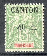 CANTON ⭐ > Yvert N° 20 (Gomme Altérée) ⭐ Neuf Ch - MH ⭐ - Unused Stamps