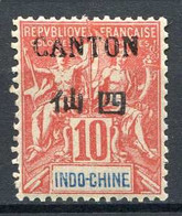 CANTON ⭐ > Yvert N° 21 ⭐ Neuf Ch - MH ⭐ - Unused Stamps