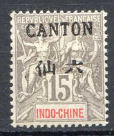CANTON ⭐ > Yvert N° 22 ⭐ Neuf Ch - MH ⭐ - Unused Stamps
