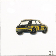 Pin's Automobile - Course / Rallye De Monte-Carlo - Renault 5 Turbo N° 9 (1982-Bruno Saby). Non Est. Zamac. T923-21 - Rallye