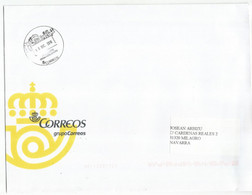 XATIVA VALENCIA FRANQUICIA DE CORREOS CON MAT TURISTICO CASTELL CASTILLO CASTLE - Franquicia Postal