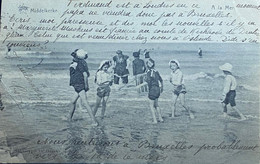 Middelkerke Spelen In De Zee Gelopen 1910 - Middelkerke