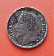 1 Francs. NAPOLEON III. 1866 BB - - 1 Franc