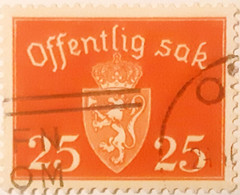 Norvège - Offentlig Sak - Dienstmarken