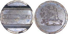 00876 GETTONE TOKEN JETON AUTOLAVAGGIO CAR WASH SPAIN? TECNO WASH - Sonstige & Ohne Zuordnung