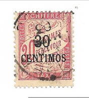 TC 016 - Timbre Maroc Taxe 3 Oblitéré - Timbres-taxe