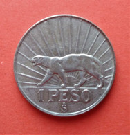 - URUGUAY - 1 Peso - 1942 - Argent - - Uruguay