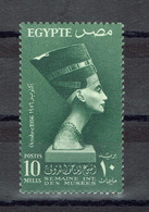 EGYPTE 1956 YT 385** Neuf Sans TC/  NEFERTITI 10 MILLS Semaine International Des Musée - Nuevos