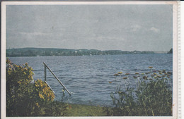 Der ATTERSEE - Im Salzkammergut, Karte Um 1940 - Attersee-Orte