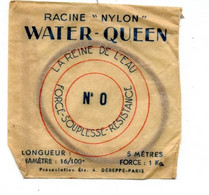 Matériel De Pêche / Collection Thème Pêche / Ancien Sachet De Bas De Ligne - Racine Water Queen N° 0 - Vissen