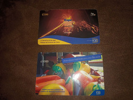 COSTA RICA, CENTRAL AMÉRICA: 2 UNUSED PHONECARDS - Costa Rica