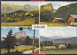 38 - Clelles - Vue Générale Quartier Des Hormes, Le Mont Aiguille, Colonie De Vacances C E G E D U R G P - Clelles