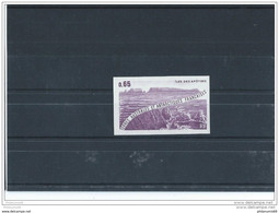 TAAF 1982 - YT PA N° 73 NEUF SANS CHARNIERE ** (MNH) GOMME D'ORIGINE LUXE - ESSAI DE COULEUR - Imperforates, Proofs & Errors