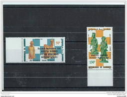 DJIBOUTI 1981 - YT N° 548/549 NEUF SANS CHARNIERE ** (MNH) GOMME D'ORIGINE LUXE - Djibouti (1977-...)