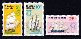 TOKELAU 1970 DISCOVER SET MNH    SHIPS - Tokelau