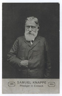 3352 Einbeck Samuel Knappe Prediger In Einbeck 1885 1910 Baptist - Einbeck